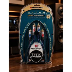 Monster Ultra Stereo Audio Interconnect Cable THX Certified